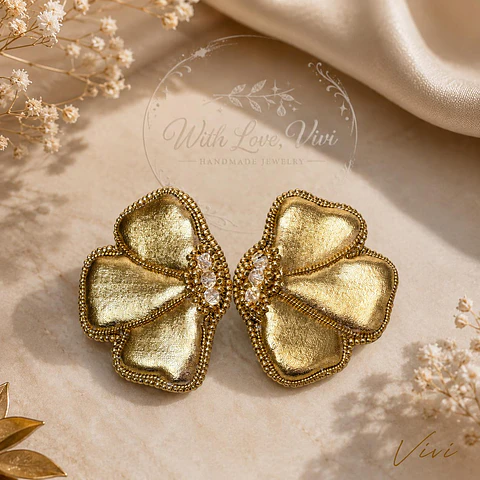 Pendientes FLORENCE ROYALE GOLD