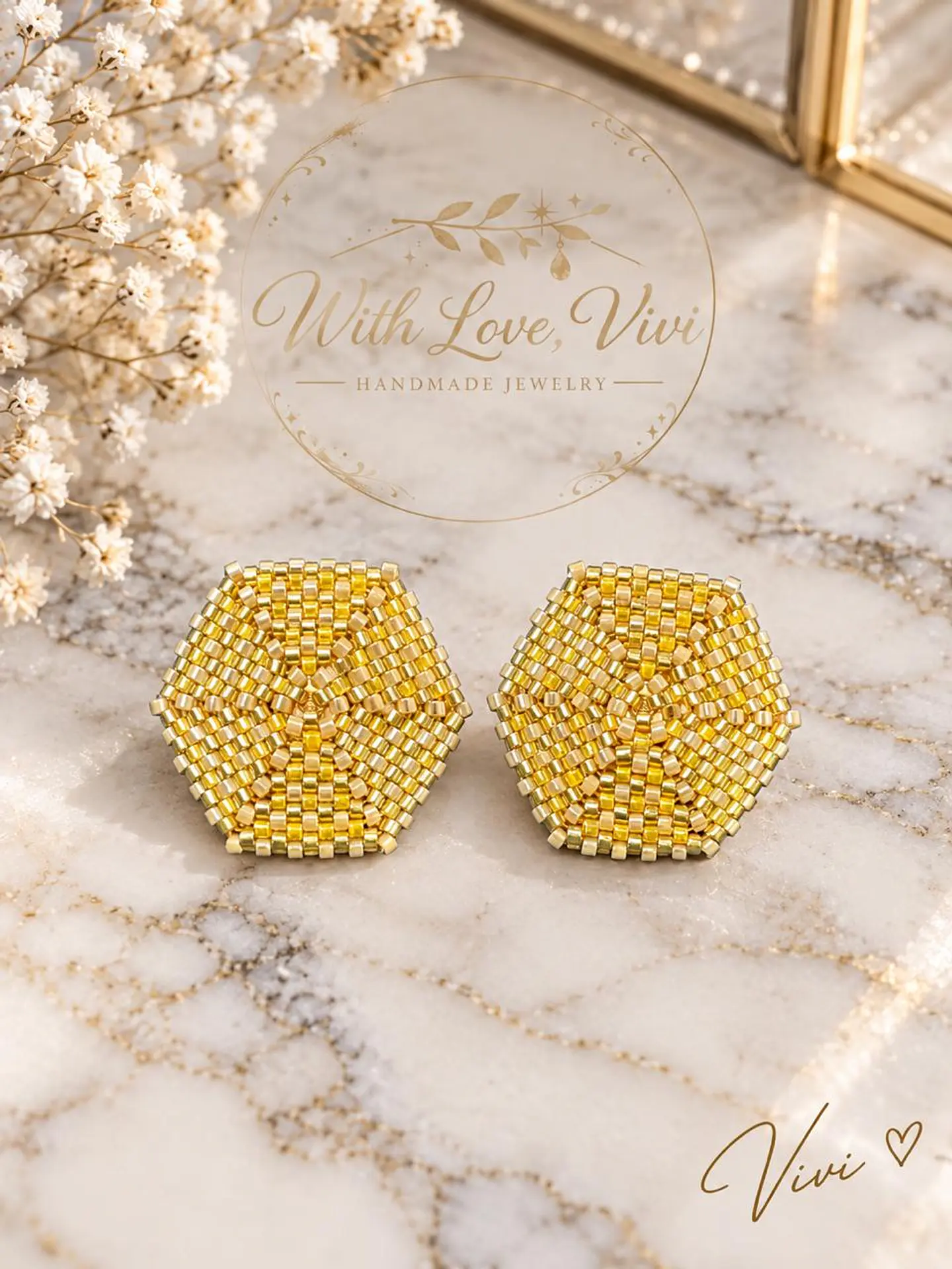 Pendientes HEXA GOLD 1