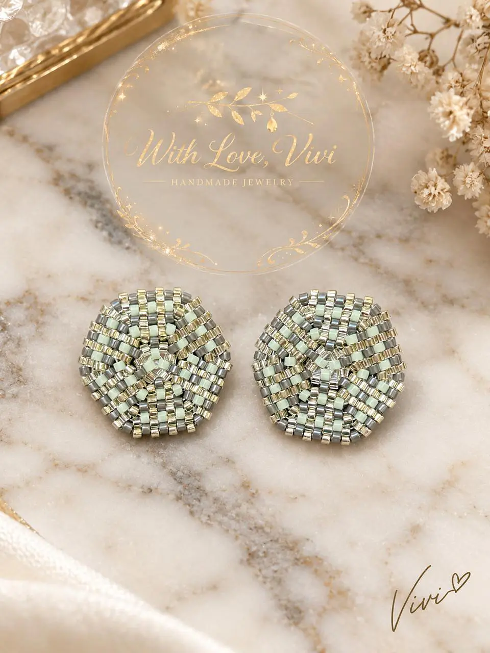 Pendientes HEXA SILVER 2