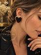 Pendientes LOVED VELVET TRUFFE - Miniatura 1