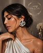 Pendientes OPHELIA VELVET SILVER - Miniatura 1