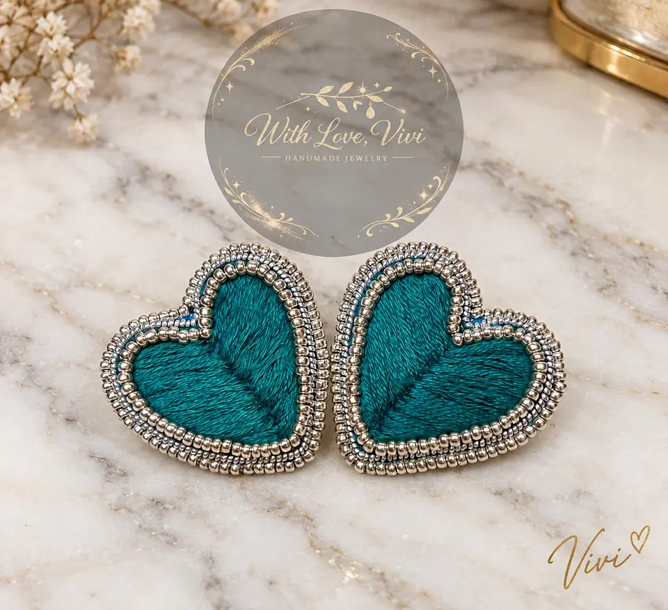 Pendientes LOVED ÉCLAT TURQUOISE SILVER 1