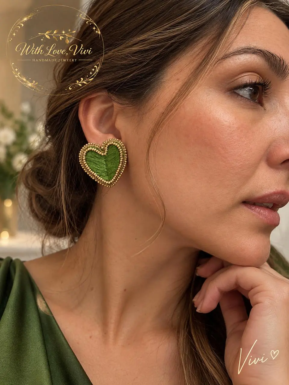 Pendientes LOVED ÉCLAT FORET GOLD 2