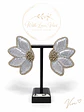 Pendientes FLEUR PERLE SILVER - Miniatura 1