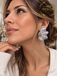 Pendientes FLEUR PERLE SILVER - Miniatura 2