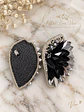 Pendientes VELARIS NOIR SILVER - Miniatura 2