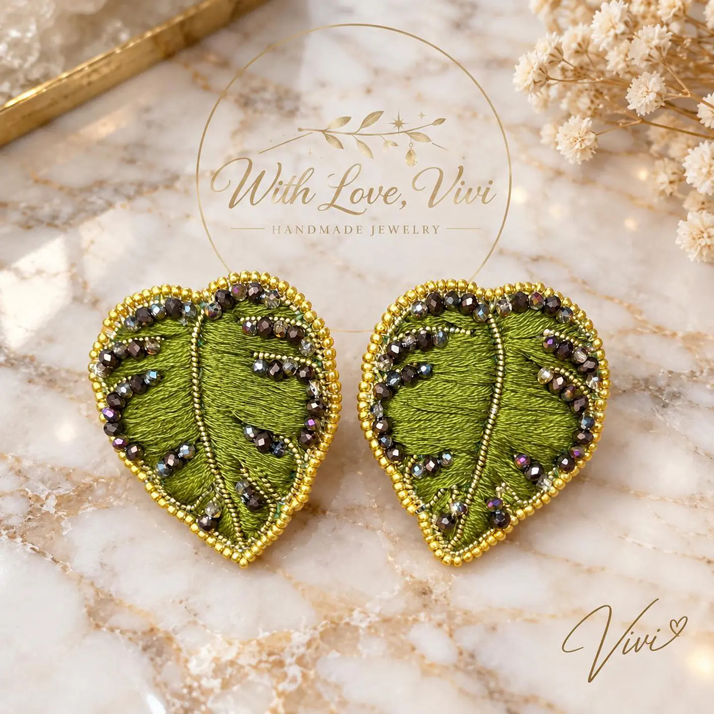 Pendientes MONSTERA 1