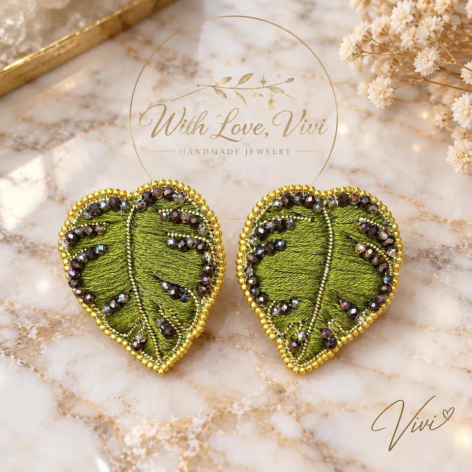 Pendientes MONSTERA 1