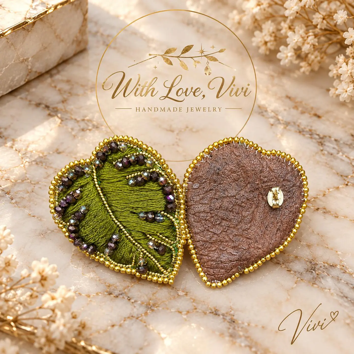Pendientes MONSTERA 4