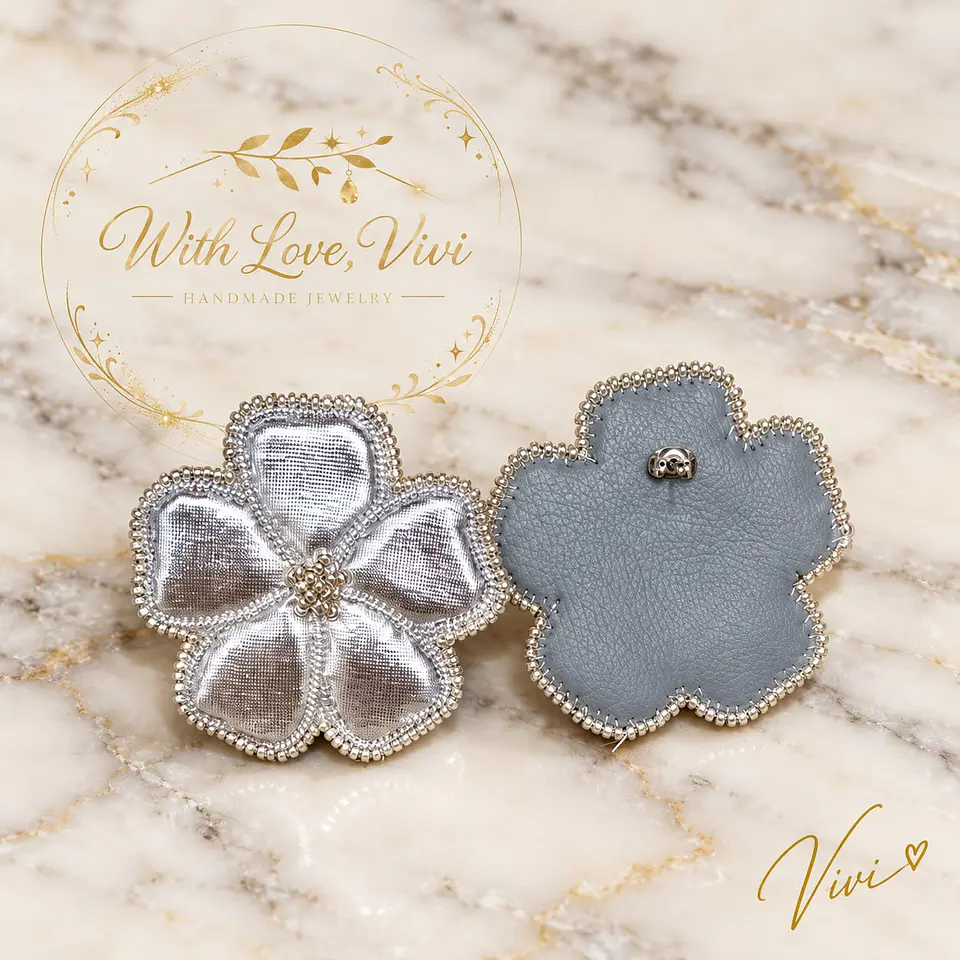 Pendientes OPHELIA VELVET SILVER 4