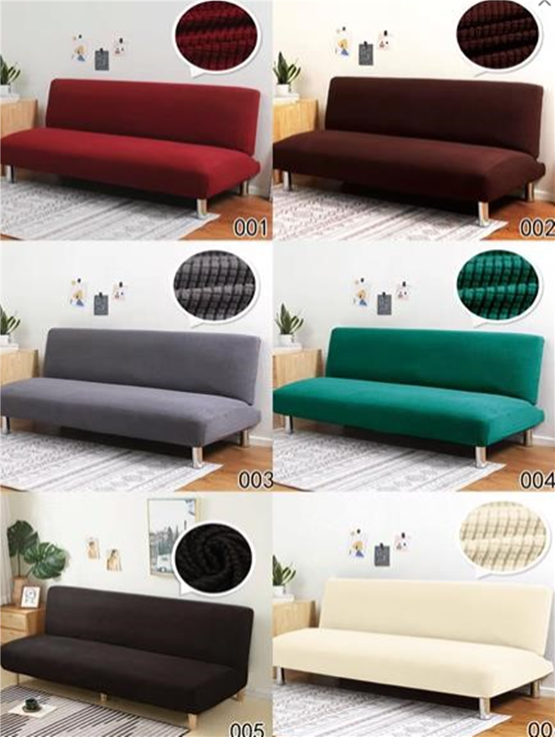 Funda Cubre Futon Elasticada Tela Gruesa Cuadrille