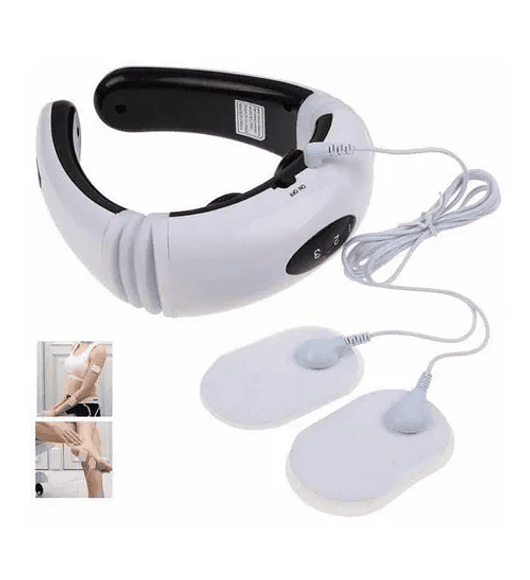 Electro Estimulador De Cuello Cervical Digital 2 Electrodos