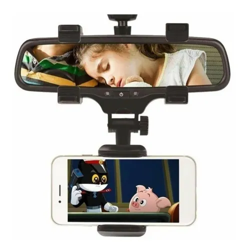 Soporte Celular Auto Porta Celular Auto Retrovisor