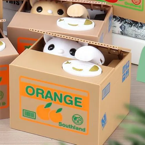 Alcancía Panda Electrónico Monedas