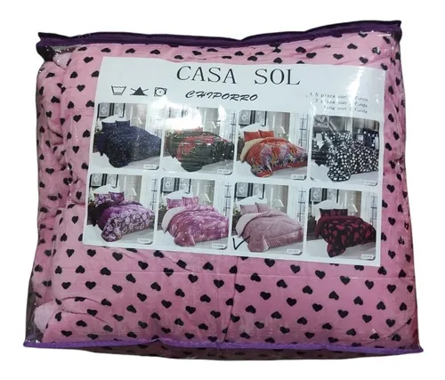 Funda de Plumón Duvet 1 a 1,5 Plazas – Suave, Lavable y Moderno