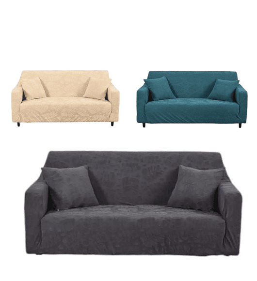 Cubre Sillon Sofa Adaptable Funda 3 Cuerpos Tela Jacquard