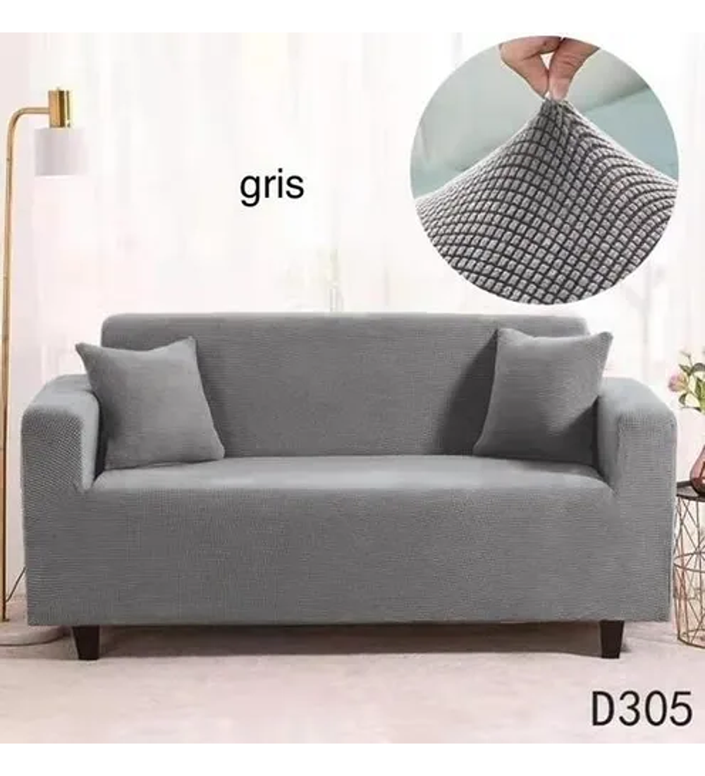Cubre Sillón Adaptable Funda 2 Cuerpos Elasticada