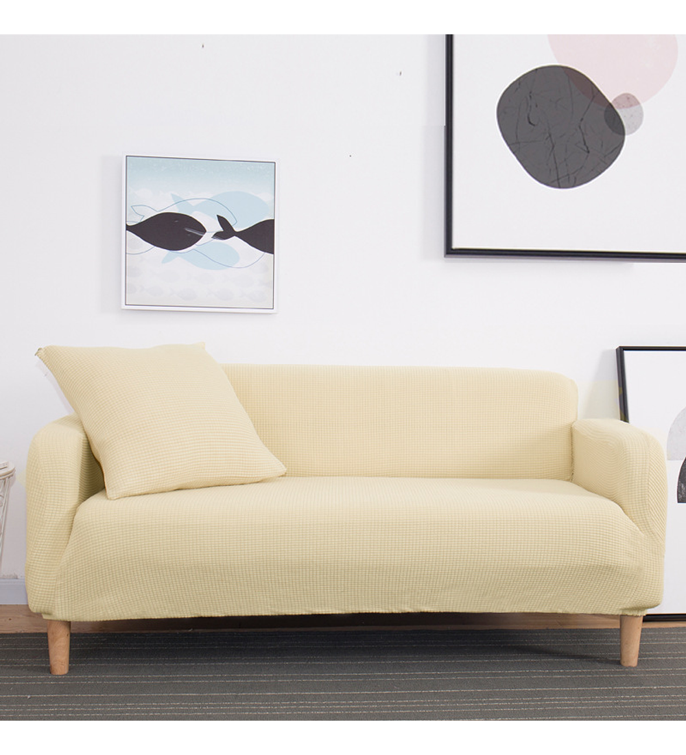 Cubre Sillón Adaptable Funda 2 Cuerpos Elasticada