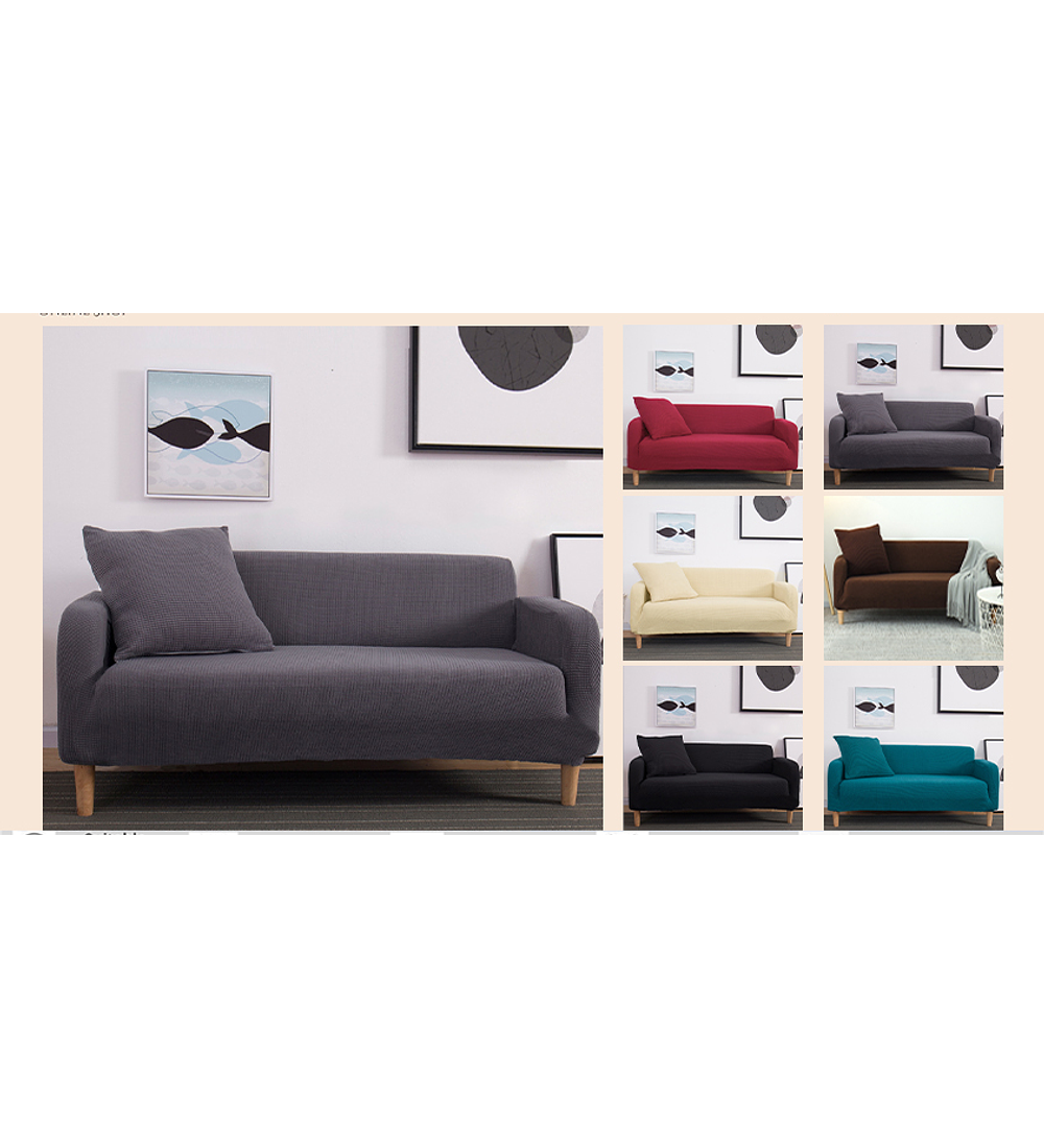 Cubre Sillón Adaptable Funda 2 Cuerpos Elasticada