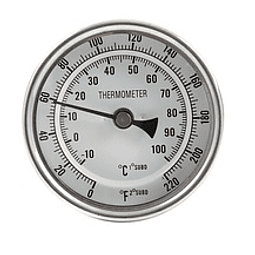 Termómetro Bimetálico INSTALADO en Olla (0-100)°C
