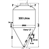 Fermentador INFINITY 300 L d69