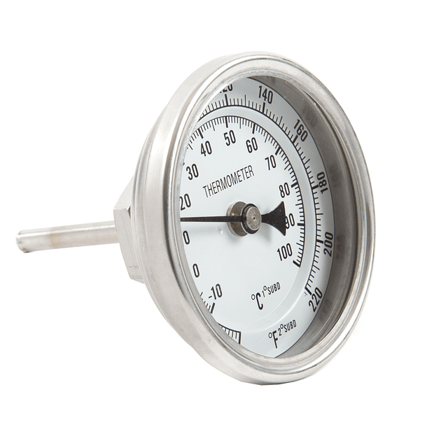 Termómetro Bimetálico para Olla (0-100)°C