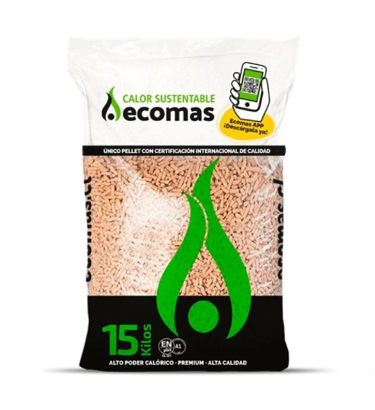 PELLETS ECOMAS 15 Kg
