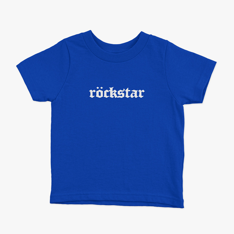 Polera Rockstar niños 2