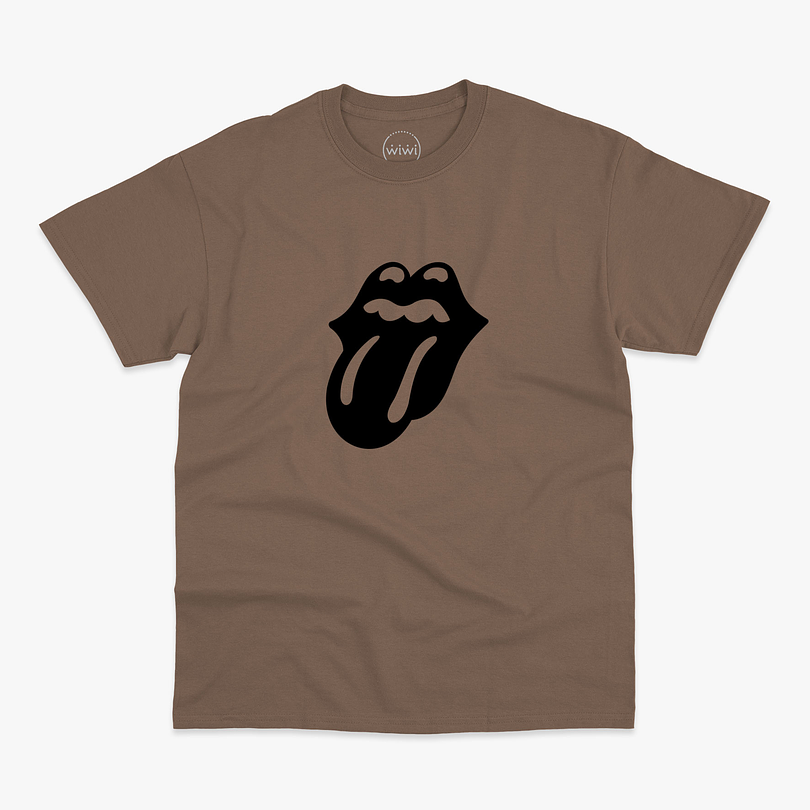 Polera premium Rolling Stones tongue hombre 2