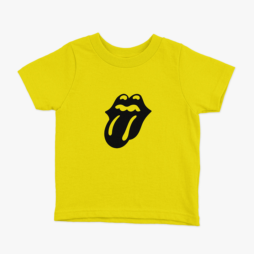 Polera Rolling Stones tongue niños 3