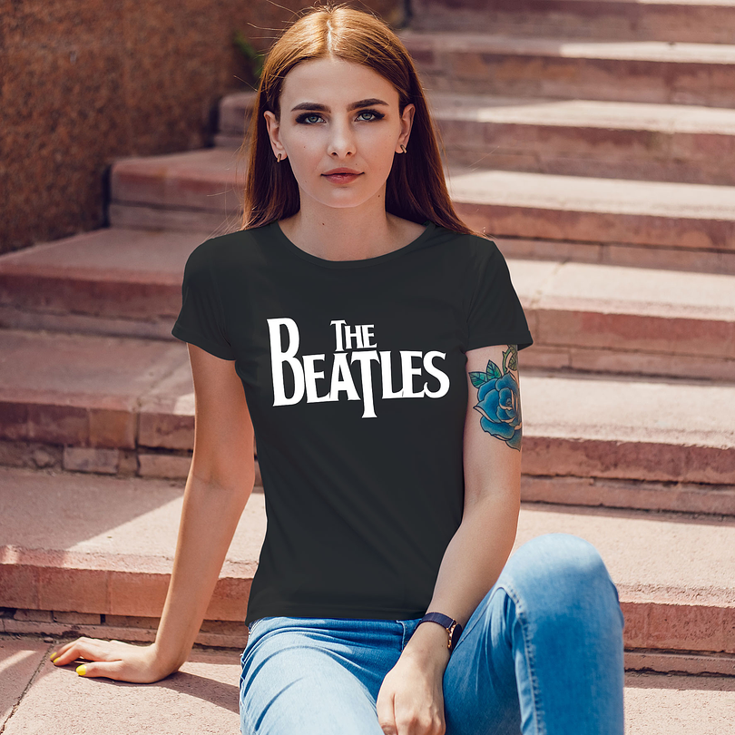 Polera premium The Beatles mujer 7