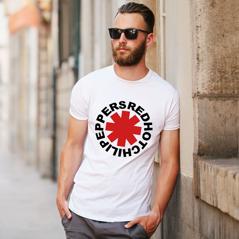 Polera premium Red Hot Chili Peppers hombre 7