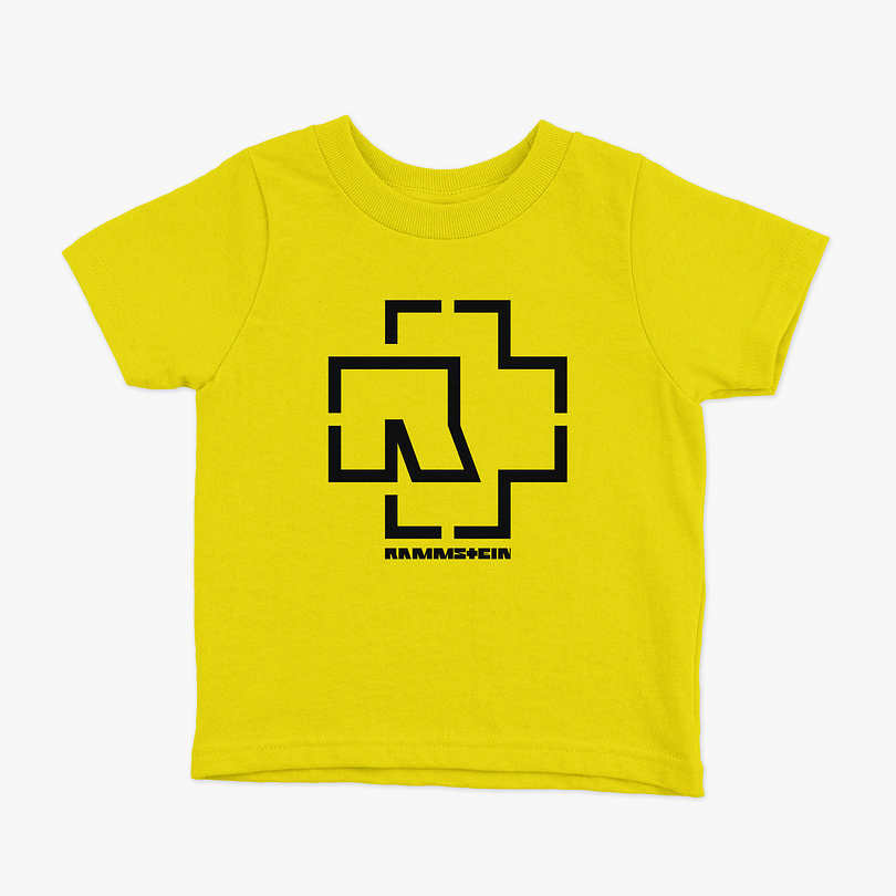 Polera Rammstein niños 4