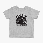 Polera Gato pew pew niños 1