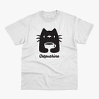 Polera premium Gato Catpuchino hombre 6