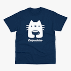 Polera premium Gato Catpuchino hombre 3