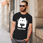 Polera premium Gato Catpuchino hombre 7