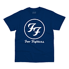 Polera premium Foo Fighters logo hombre 3