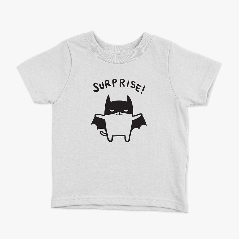 Polera Gato Catsurprise niños 7