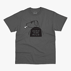 Polera premium Perro born to be wild hombre 2