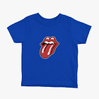 Polera Rolling Stones color tongue niños 2