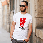 Polera premium Rage Against the Machine fist hombre 8