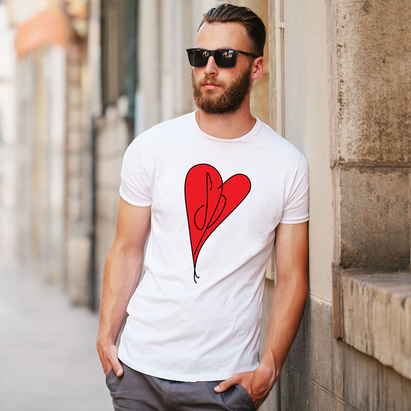 Polera premium The Smashing Pumpkins heart hombre 8