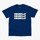 Polera premium Coldplay logo hombre 3