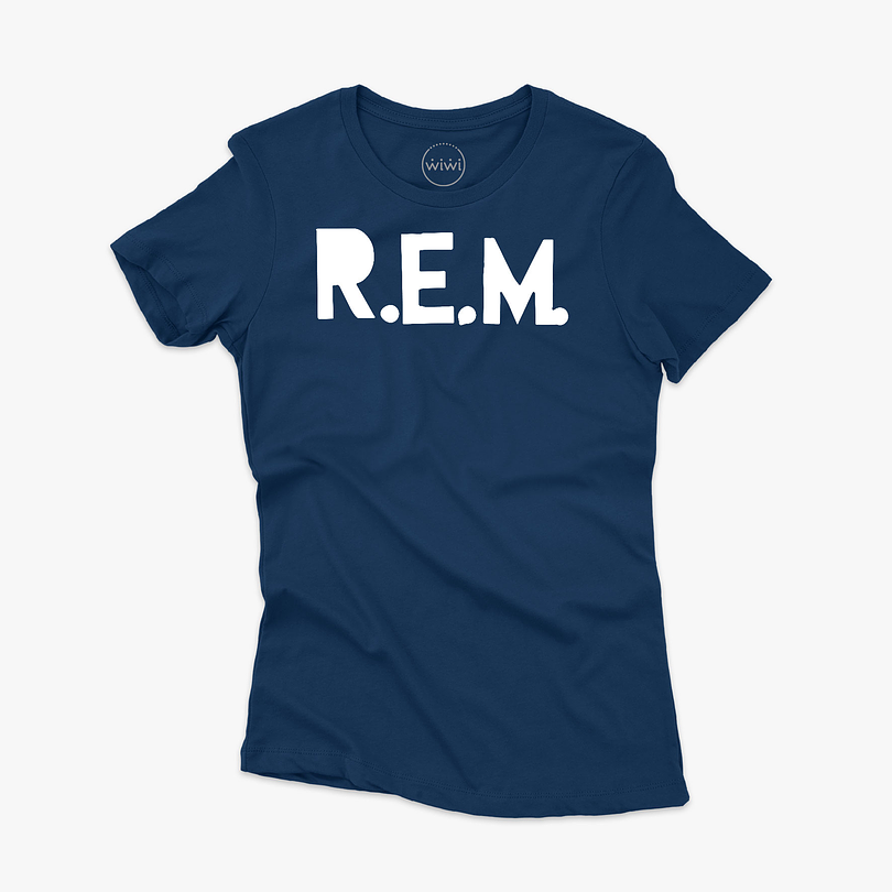 Polera premium REM logo mujer 3