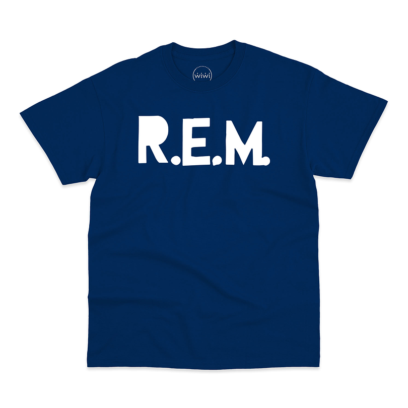 Polera premium REM logo hombre 3