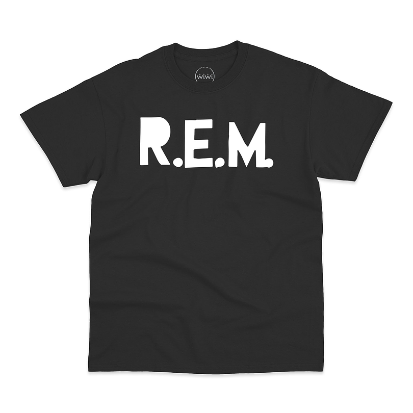 Polera premium REM logo hombre 1