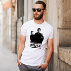 Polera premium Muse band hombre 5
