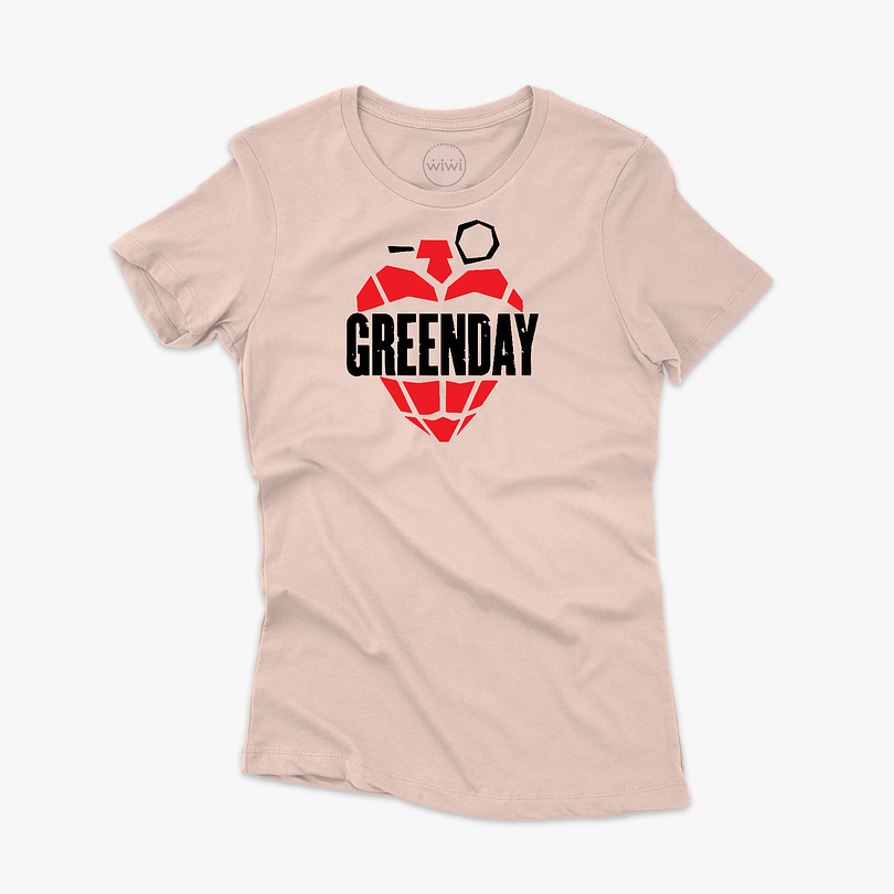 Polera premium GreenDay American Idiot mujer 4