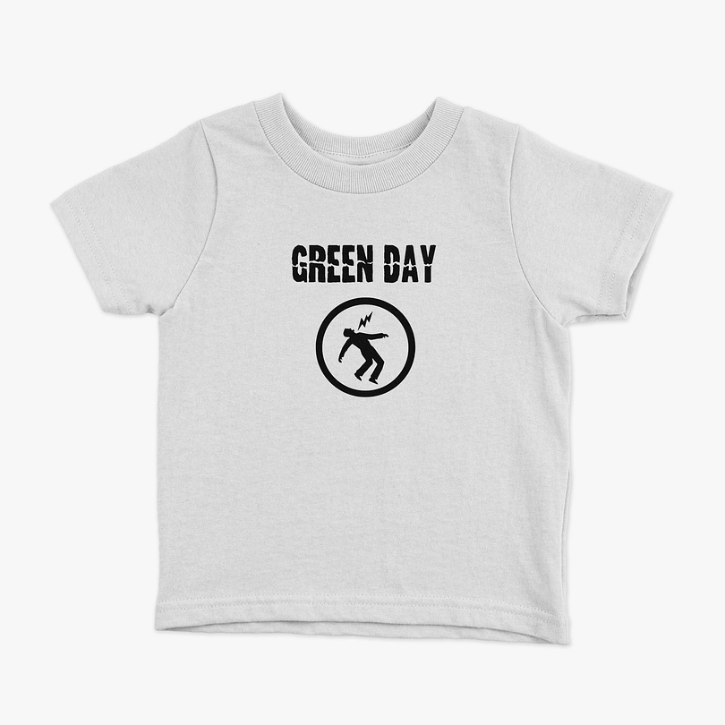 Polera GreenDay warning niños 7